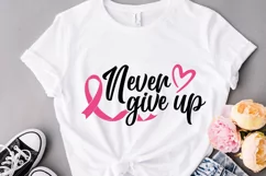 Cancer ribbon svg, Angel svg, Peace love cure svg Product Image 2