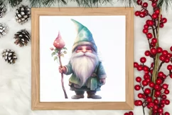 Pink Christmas Fairy Clipart Sublimation, Fairy Christmas Product Image 3