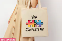 You Complete me PNG ,Valentine Sublimation PNG Product Image 3