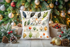 Christmas lights digital paper, background clipart Product Image 3