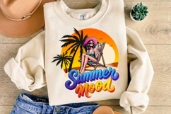 Summer Mood PNG sublimation |Beach &amp; Summer PNG T-Shirt Product Image 9
