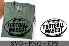 Football Mascot Svg | Game Day Svg | Sport Svg | Shirt Svg Product Image 3