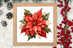 Christmas Wreath Clipart, Christmas Wreath Clipart Product Image 4