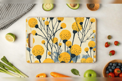 Billy Balls Blooms Cutting Boards sublimation Design Product Image 3