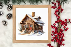 Winter Camping Sublimation Clipart, Christmas PNG Product Image 3