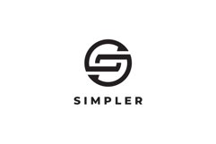 Simpler Letter S logo design vector template Product Image 3