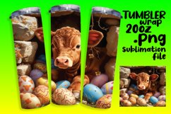 Easter Creatures Tumbler Art Product Image 1