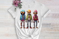 Funny Halloween Sublimation Clipart, Funny Halloween PNG Product Image 3