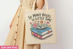 So many books so little time PNG, Reading Books PNG Product Image 3