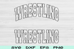 Wrestling Svg Cut Files, Wrestling Png, Wrestling Mom Svg Product Image 1