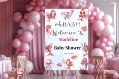 Baby Shower Welcome Sign Template 175 Product Image 1