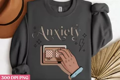 anxiety PNG, Anxiety Sublimation PNG Product Image 3