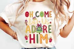 Christian Christmas Sublimation, jesus Christmas Png Product Image 4