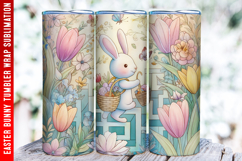Easter Bunny Tumbler Wrap | 20oz Straight &amp; Tapered Tumbler Product Image 1