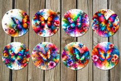 Bright Butterfly | Car coaster &amp; key chain sublimation Product Image 3