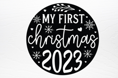 Baby&#039;s First Christma SVG Product Image 3