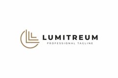 Lumitreum L Letter Logo Product Image 2