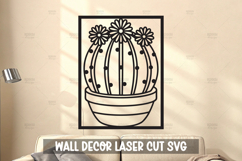 30 Modern Plant Wall Art SVG I Botanical Laser Cut Wall Art Product Image 3