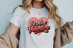 Be Mine Valentine Sublimation Design Product Image 3