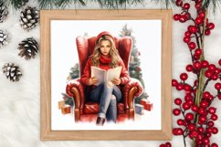 Cozy Christmas Home Clipart Sublimation, Christmas PNG Product Image 3