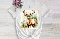 Christmas Postage Stamps Sublimation Clipart, Product Image 3