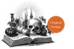 Pumpkins Halloween Tumbler, Halloween Skull Tumbler Design Product Image 3