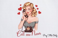 Funny Valentine Sublimation Clipart PNG Product Image 1