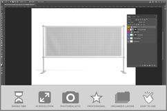 Wide Horizontal Printed Banner Product Image 2