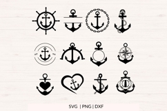 Anchor SVG Bundle 25 Nautical Designs Product Image 3