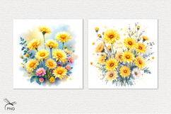 Spring digital paper, background clipart Product Image 3