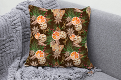 Christmas Gingerbread Seamless Pattern, Digital Paper Product Image 3