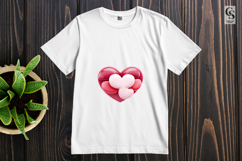 Decorative Love Heart Clipart Sublimation PNG Product Image 2