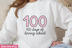 100 Days of loving school PNG Product Image 3