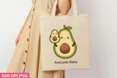 Avocado Baby PNG,Avocado Sublimation PNG Product Image 1