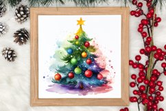 Colorful Christmas Collection Clipart Sublimation Product Image 3