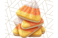 Halloween Cookie Clipart PNG, Spooky Sugar Treat Art Product Image 3