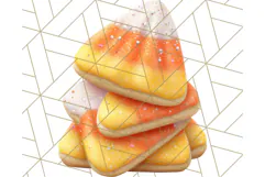 Halloween Cookie Clipart PNG, Spooky Sugar Treat Art Product Image 3