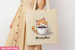 MORNING MOOD PNG, Lazy Sublimation PNG Product Image 3