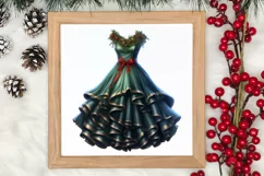 Christmas Party Clipart Sublimation, Christmas PNG Product Image 3