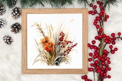 Western Christmas Cowboy Clipart Sublimation, Christmas PNG Product Image 3