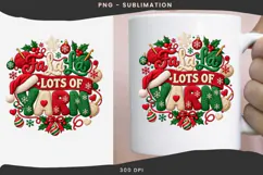 Christmas crochet png design for T-shirts Product Image 3