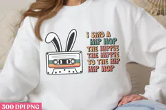 I said a hip hop the hippie PNG, Gnome St Patricks Day Subli Product Image 3