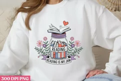 Lost in the pages PNG, Book Sublimation PNG Product Image 3