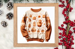 Cozy Christmas Home Clipart Sublimation, Christmas PNG Product Image 3