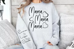 Emma lisa jack Sleeve SVG PNG, Mama SVG Product Image 3