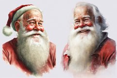 Santa Claus clipart, Christmas clipart, Santa bundle clipart Product Image 3
