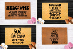 Dog Doormat SVG Product Image 1
