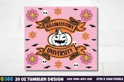 Halloween Sublimation Tumbler Wrap, Halloween Tumblers Png Product Image 2