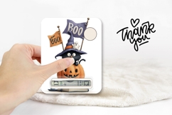 Boo Halloween Cat Money Card, Printable Halloween Card Product Image 3