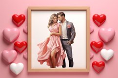 Valentines Day Couple Clipart, Valentines Clipart Product Image 3